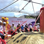 桃園市長張善政出席「新榮段都市更新案開工典禮」。