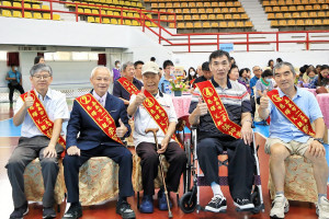嘉義市政府今天舉行115年模範父親表揚大會／嘉義市府提供