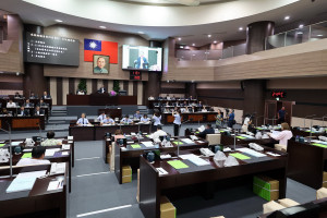 南投縣議會召開臨時會。（縣府提供）