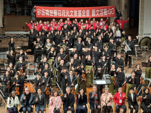 在紐西蘭奧克蘭「聖三一大教堂」登場的「台灣紐西蘭國際交流音樂會」演出成功兩國成功交流。圖／彰化市公所提供