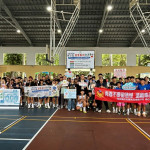 南投家扶中心盃夏季籃球交流賽登場，於埔里綜合球場熱鬧展開。