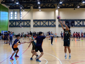 少年3對3籃球賽登場。
