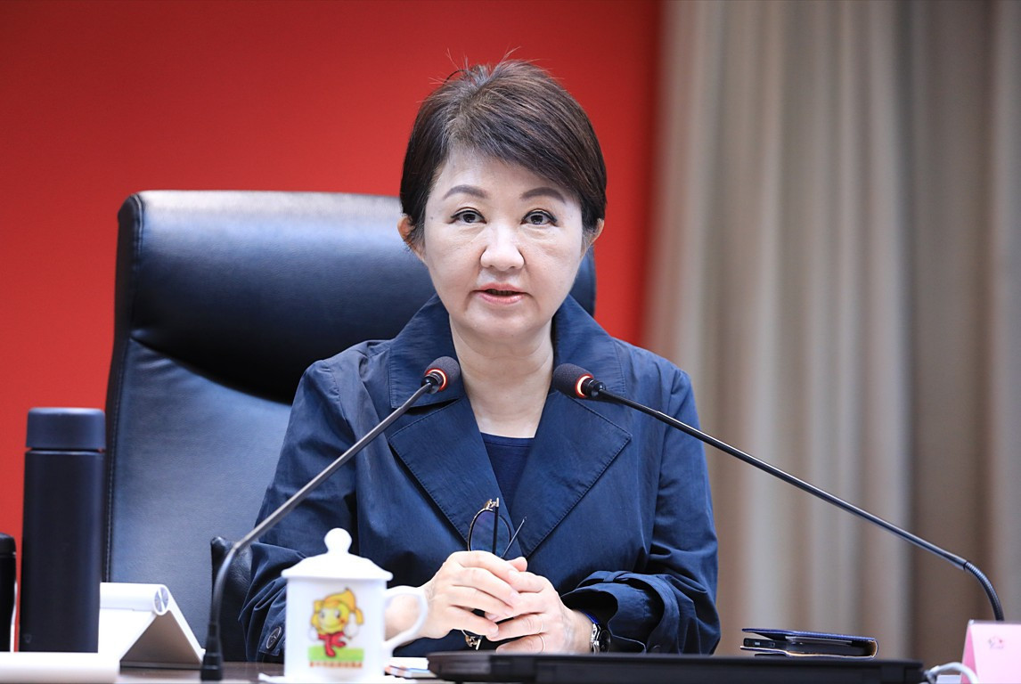 台中市長盧秀燕。（圖／台中市府新聞局）