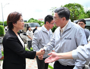 彰化縣長王惠美（左）與行政院長卓榮泰（右）。（圖／資料照片，圖源：翻攝自王惠美Facebook）