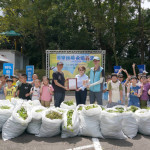 矽品精密舉辦除蔓志工日，並將回收藤蔓所得的收購金，捐贈和平國小作為2027台加藝大節活動旅費。