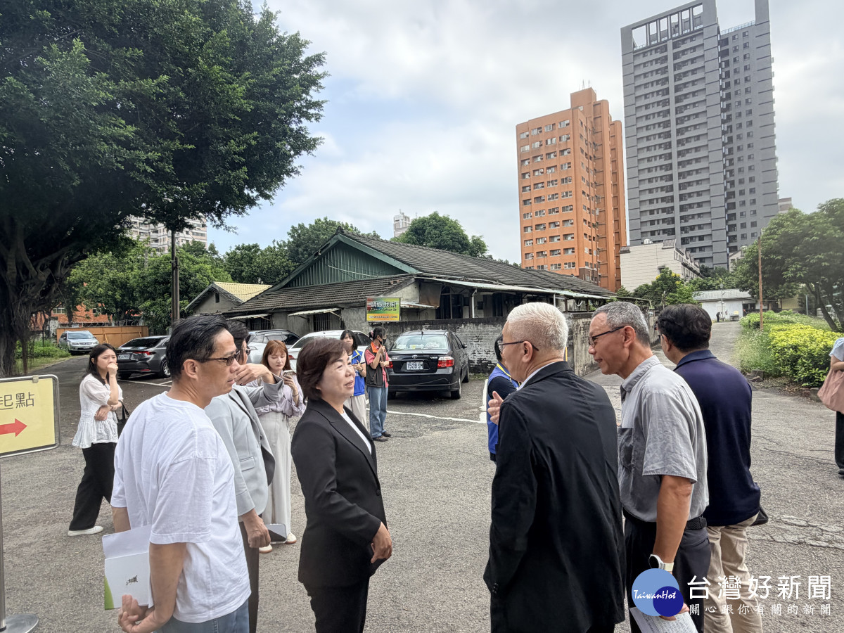 立委楊瓊瓔會同相關單位現勘標準檢驗局無人機檢測實驗室預定地。