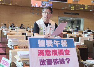 林德宇議員關注學童營養午餐