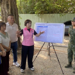 立委楊瓊瓔成功協調軍方同意退縮營區圍牆，以拓寬台中市大雅區月祥路361巷。