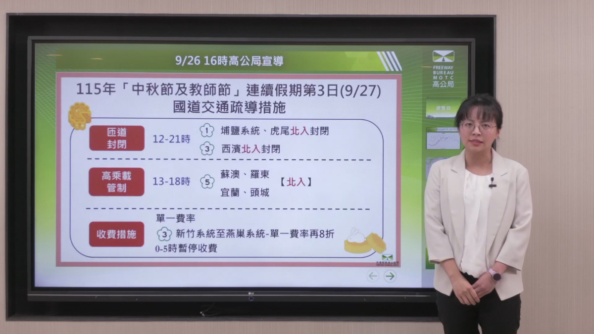 （圖／翻攝自高速公路局臉書）