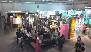 台灣設計展狂吸40.7萬人次 。