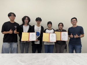 弘光科大多遊戲系學生獲得「2026英國GBCA全球最佳創意獎秋季賽」1面金獎、2面銀獎。