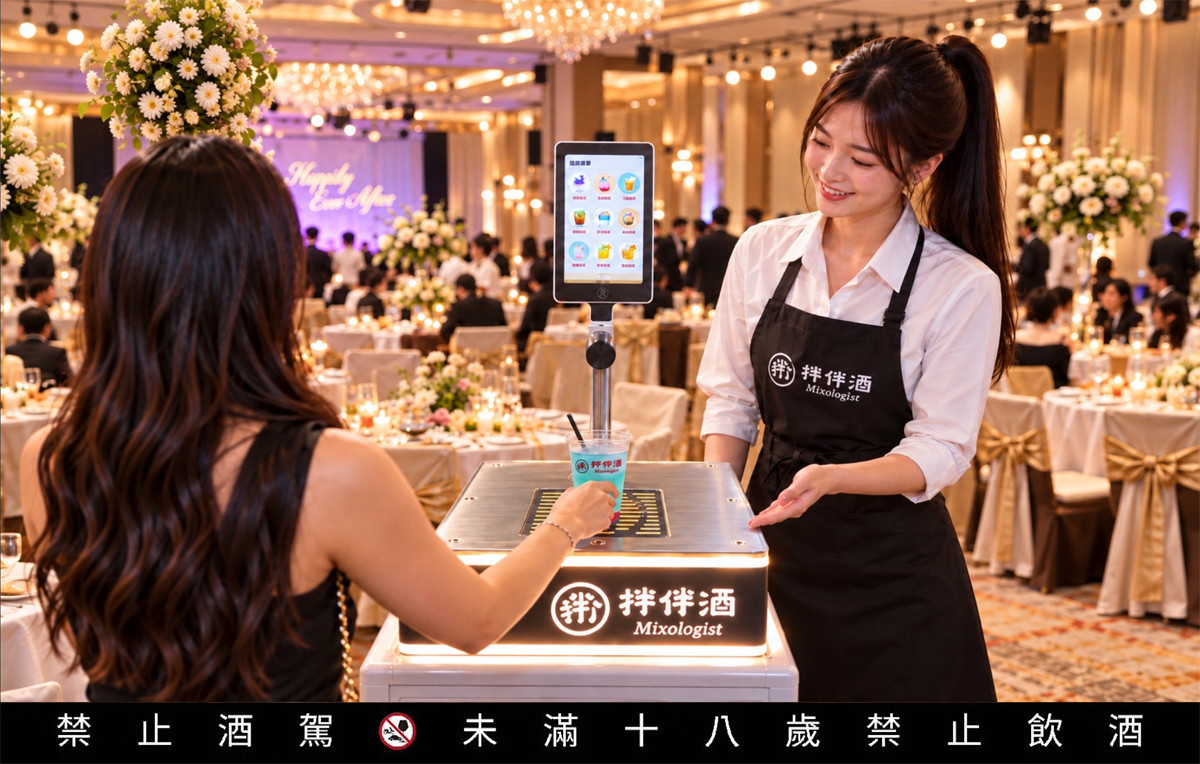 除了宴會的出酒的速度相當重要,飲品的視覺設計往往也是帶動氣氛的熱門話題。(圖/拌伴酒提供)