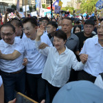 江啟臣成立競選總部，禿子、漢子、燕子合體力挺。