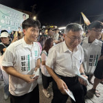柯文哲兩日快閃彰化，陪蘇智弦從夜市掃到早市拚海線選票。
