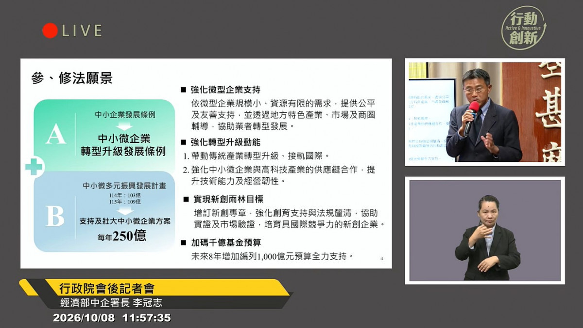 （圖／翻攝自YouTube頻道行政院開麥啦-2直播）