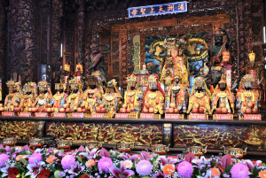 13尊媽祖齊聚芳苑，祈福文化節登場 。圖／彰化縣政府提供