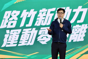 出席路竹運動中心開幕典禮　陳其邁：整合學校空間打造全齡友善運動場館