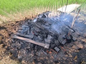 露天燃燒稻草污染空氣最高罰10萬元。