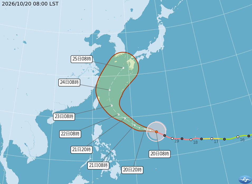 （圖／中央氣象署）