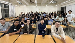 2026暨大創新創業工作坊暨第八屆創業家創新創業競賽營隊，全體人員合影。（暨大提供）