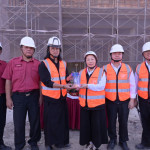 花蓮縣消防局水璉分隊廳舍新建工程進行上梁　預計12月完工啟用