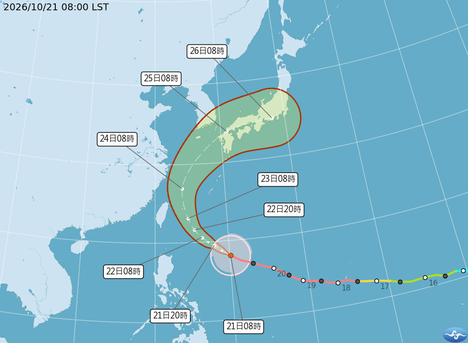（圖／中央氣象署）
