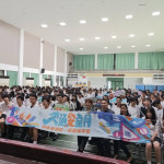 新竹市監理站聯合新竹高工與新竹市校外會舉辦「機車考照準備與交通安全宣導活動」。
