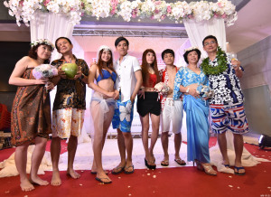 新北市聯合婚禮在貢寮海灘舉行