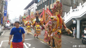 
圖:大溪文藝季開幕當天將出動大仙尪進行繞境，希望讓文藝季更具看頭。(記者陳寶印／攝)