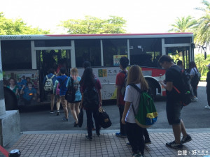 ▲公車進校園成效佳獲中央肯定。（圖／記者許凱涵攝）