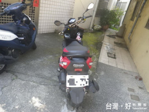 肇逃的機車被查獲。林重鎣攝