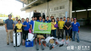 桃園青年農民聯誼會，自發性組成桃園青農志工團，前往臺東太麻里，協助災後重建。