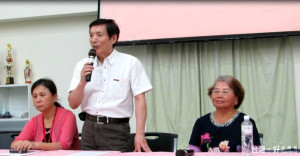 董事長李崇仁說，桃園教養院屬於身心障礙朋友的家園，為的是能讓住民快樂學習，又有一技之長。
