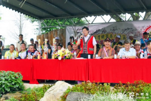 鄭市長表示，市府將透過舉辦豐年祭活動，讓大家感受到桃園是原住民族的第二故鄉。

