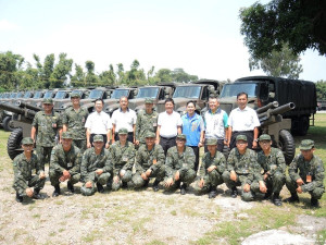 田中鎮各界秋節敬軍　感謝國軍協助地方救災工作