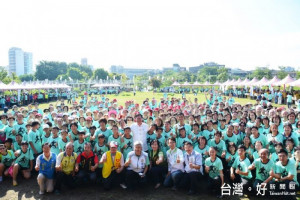 鄭市長表示，市府會持續打造桃園成為喜愛運動、熱愛運動的健康城市。