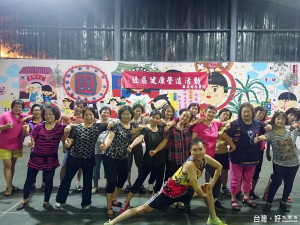 敏盛醫院推廣全民運動新埔社區開設有氧舞蹈班