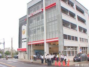 香山分隊新建工程 林智堅視察品質