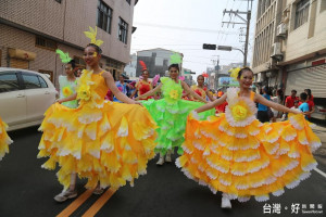 臺中花都藝術季　花現藝術踩街遊行后里登場