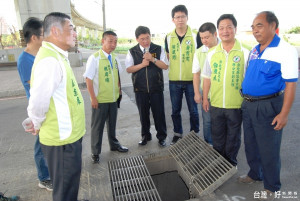 徹底解決水患　邱建富勘查完工下水道工程