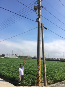 路燈害大豆不結莢 市府裝設遮光罩改善