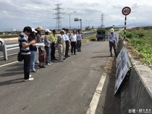 屏東縣政府施工查核小組21日觀摩台南市公共工程。