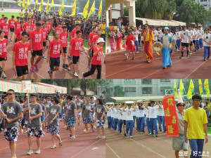 武陵高中運動會變裝秀出場吸晴