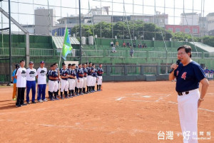 鄭市長期勉桃園好手全力以赴，把冠軍留在桃園。