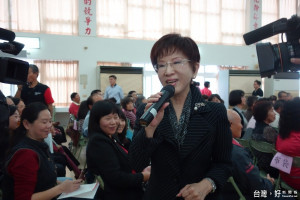 洪秀柱批判民進黨，口口聲聲說轉型正義，實際上是用轉型正義包裝政治清算鬥爭。 （圖／取自中國國民黨官網）