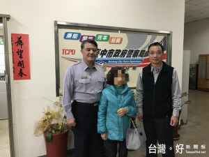 烏日警分局副分局長陳原宗成功阻止詐騙。林重鎣攝