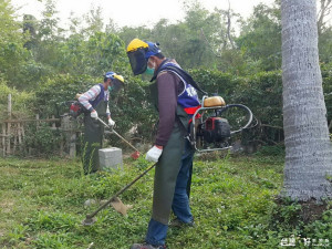 朱暖英發動打掃獨居老人住家環境