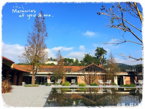 美軍俱樂部午後藍天白雲與山景交錯成後陽明山最棒的祕密花園