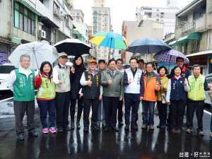 桃園區慈德街拓寬工程完工啟用典禮日在現址舉辦，包括桃園市議員邱素芬、陳美梅、蘇家明、萬美玲、范綱祥、黃景熙、桃園區長張世威均出席啟用典禮