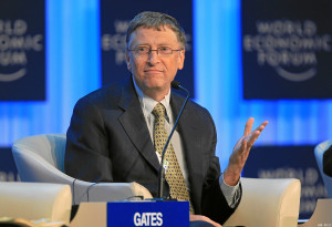 微軟共同創辦人比爾．蓋茲（Bill Gates），是全球富有人士排行榜中數一數二的常客。（圖／Wikipedia）